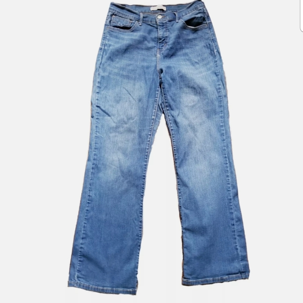Levi's 512 Perfectly Bootcut Slimming Women's Sz 10  Medium Wash Denim Jeans